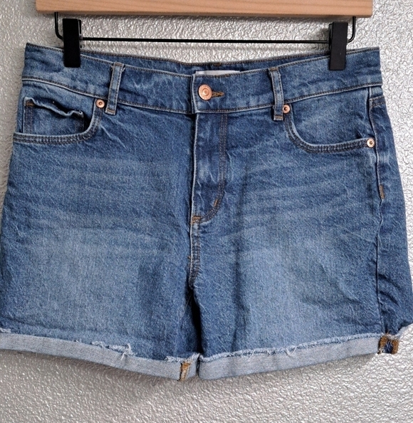LOFT Pants - Loft Blue Denim Jean Shorts Size 2